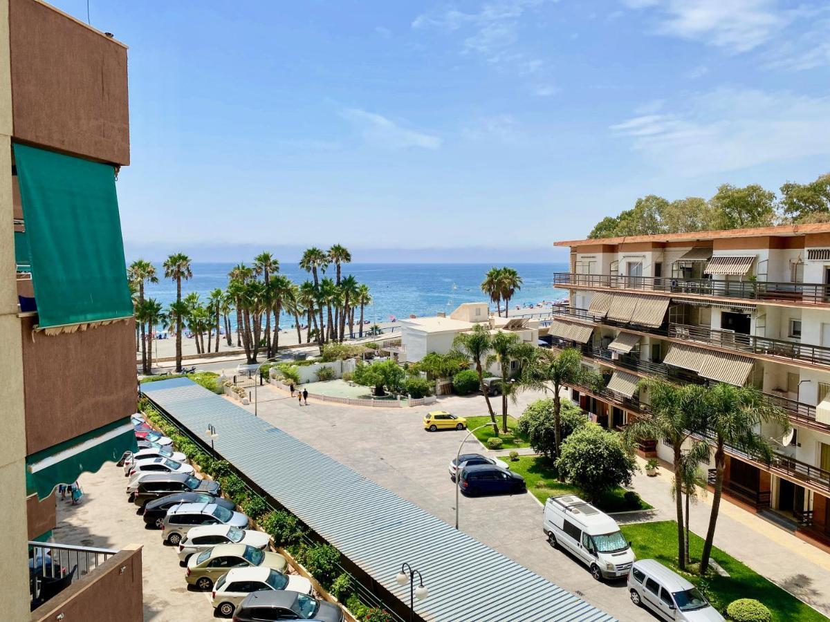 Genial Apartamento En 1A Linea De Playa Con Piscina Almuñécar Zewnętrze zdjęcie